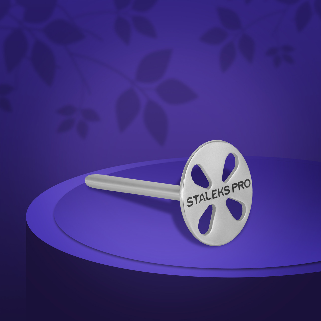 Педикюрний диск-основа Staleks Pro Pododisc M, 20 мм PDset-20, зі змінним фай180 гритів, 5 шт.