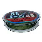 Шнур восьмижильний Mifine Blue Elf PE 8X 150м 0.10мм/8кг (темно-зелений), фото 2