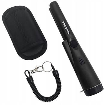 Вологостійкий металошукач + чохол, на батарейці GP-POINTER/Металодетектор портативний / Пінпоінтер підводний