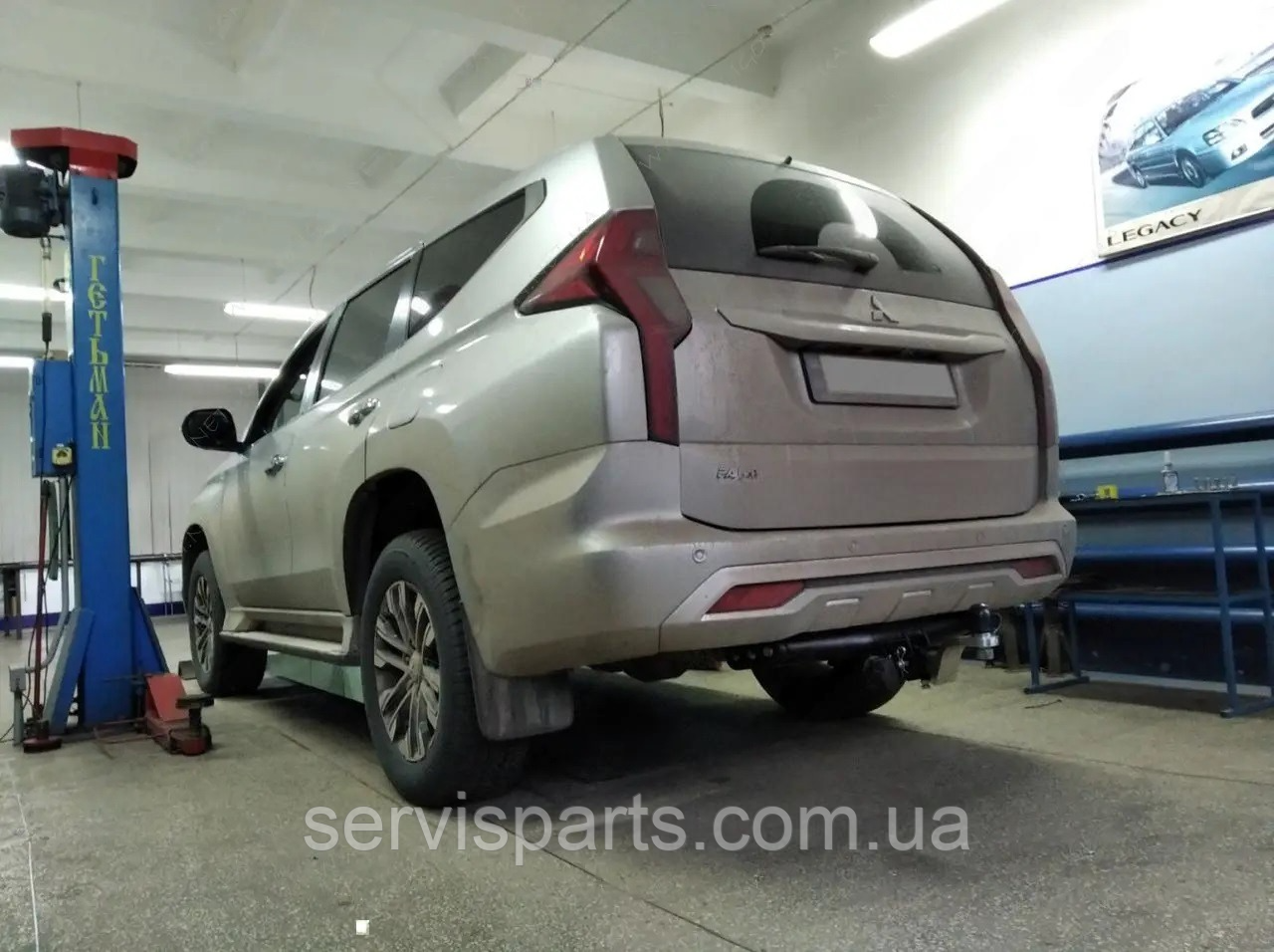 Фаркоп Mitsubishi Pajero Sport 3 2019- (Мітсубісі Паджеро Спорт 3)