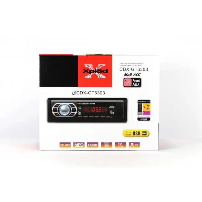 Автомагнітола MP3 JSD 303BT ISO, фото 1