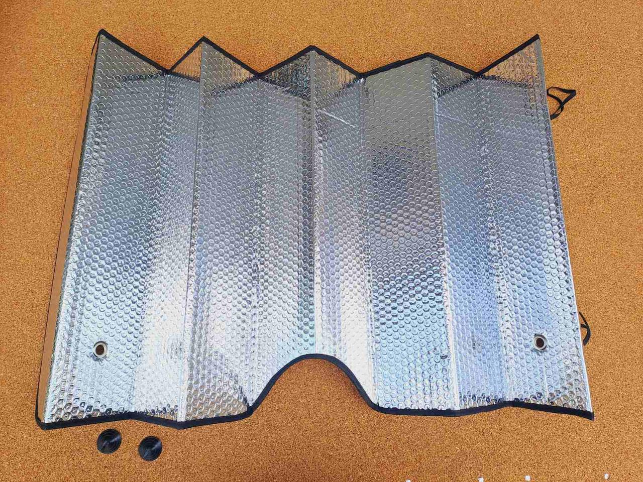 Шторка сонцезахисна з кріпленням S-130x60 см, фото 1