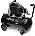 Компресор МК 50, 1.5 кВт, 220 В, 8 атм, 205 л/хв INTERTOOL PT-0021, фото 4