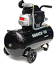 Компресор МК 50, 1.5 кВт, 220 В, 8 атм, 205 л/хв INTERTOOL PT-0021, фото 3