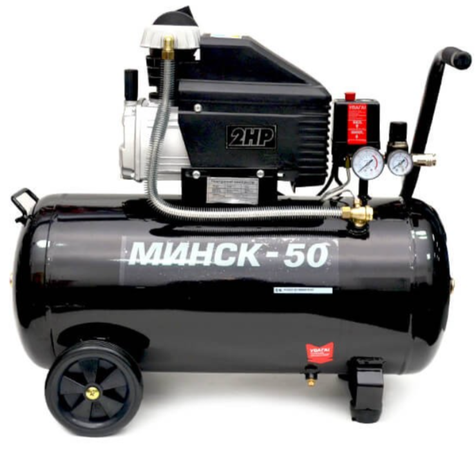 Компресор МК 50, 1.5 кВт, 220 В, 8 атм, 205 л/хв INTERTOOL PT-0021