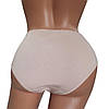 Трусики бавовняні з мереживом Афина 015 із середньою лінією талії бежеві 3XL, фото 2