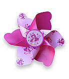 Вітряк дитячий на кермо велосипеда самоката велобіга з принцесою, фото 2