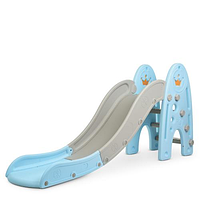 Дитяча гірка машинка BAMBI WM19003-4 Сіро-блакитна 45-177-82 см