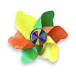 Вітряк дитячий на кермо велосипеда самоката велобіга різнобарвний, фото 2