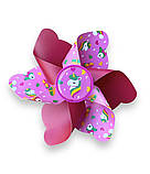 Вітряк дитячий на кермо велосипеда самоката велобіга з одноріжкою, фото 2