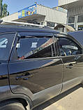 Вітровики, дефлектори вікон Hyundai Tucson 2004-2011(Kyoung Dong/Корея), фото 10