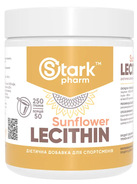 Lecithin Sunflower Stark Pharm 250 г, фото 1
