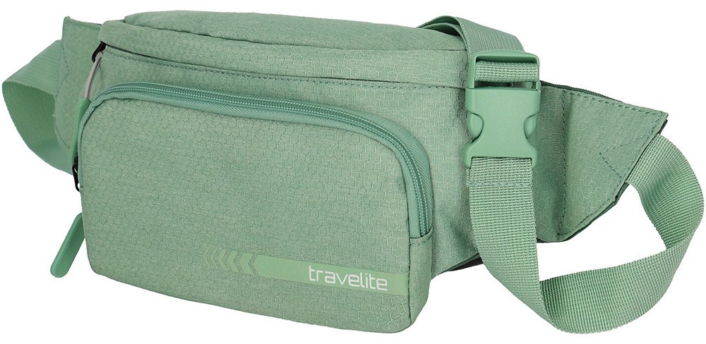 Тканинна сумка на пояс Travelite зелена