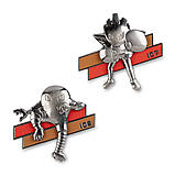 Pokemon набір значків Hitmonlee & Hitmonchan Pin Set Покемон 2 шт 710-04073, фото 2