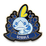 Pokemon набір значків Grookey Scorbunny & Sobble Galar First Partner Покемон 3 шт 710-05082, фото 6