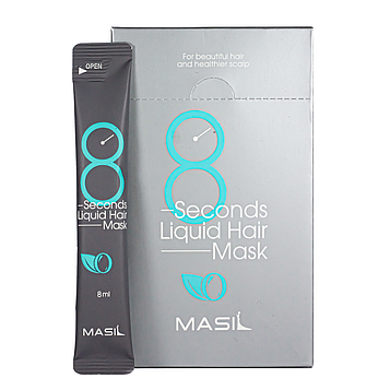 Маска для відновлення та об'єму волосся Masil 8 Seconds Salon Liquid Hair Mask 8 мл