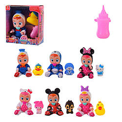 Пупс CB XF910A (2035928), Cry Babies, лялька, фігурка, пляшечка, пустушка, звук, сльози, іграшка 14 см, лялечка