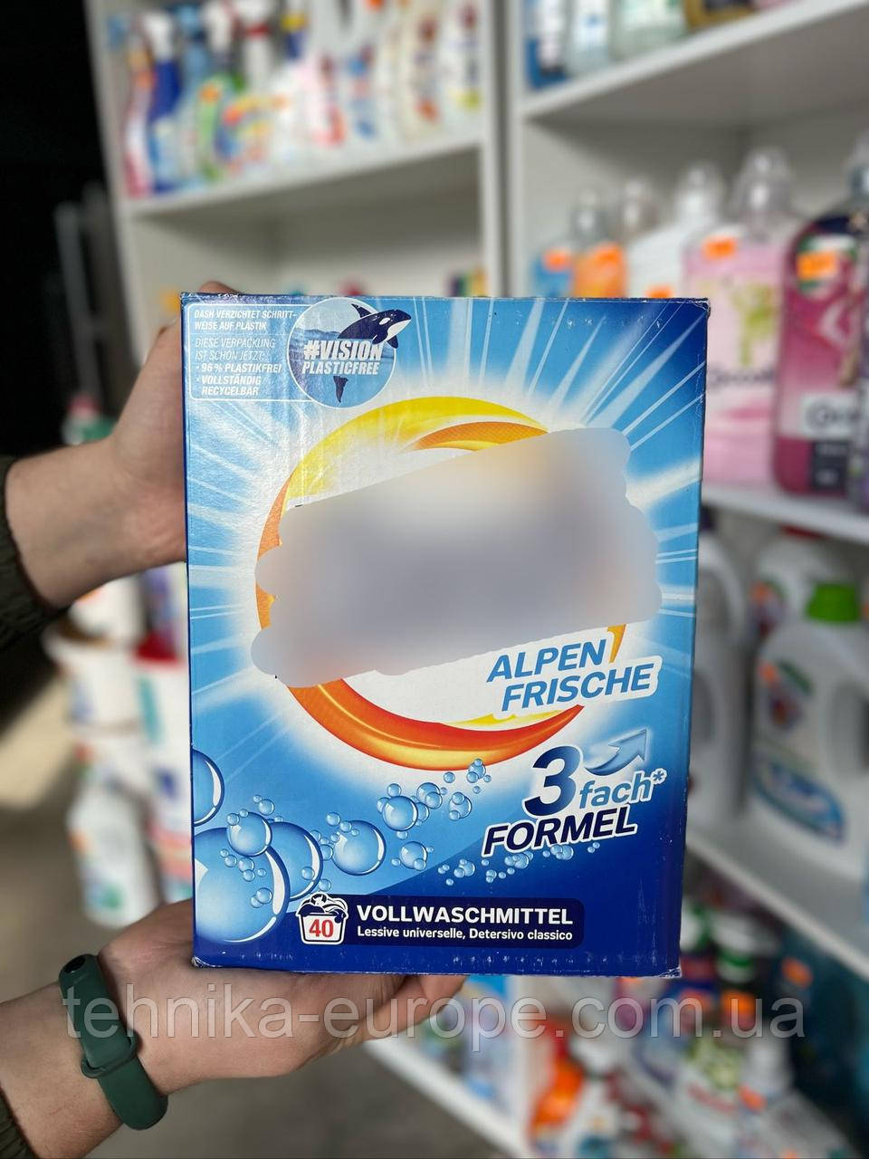 Пральний порошок  "Alpen Frische" 2,6кг, 40 прання