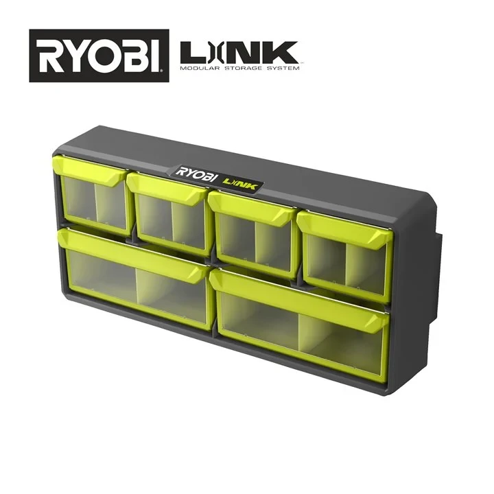 ОРГАНАЙЗЕР ДЛЯ СИСТЕМИ ЗБЕРІГАННЯ RYOBI LINK з 6 відділеннями