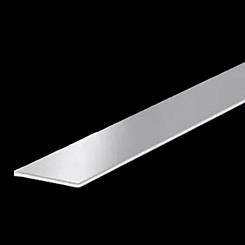 Полоса Смуга 100 х 6 мм повнотіла нержавіюча сталева харчова нешліфована стандарт AISI 304 1 метр різання