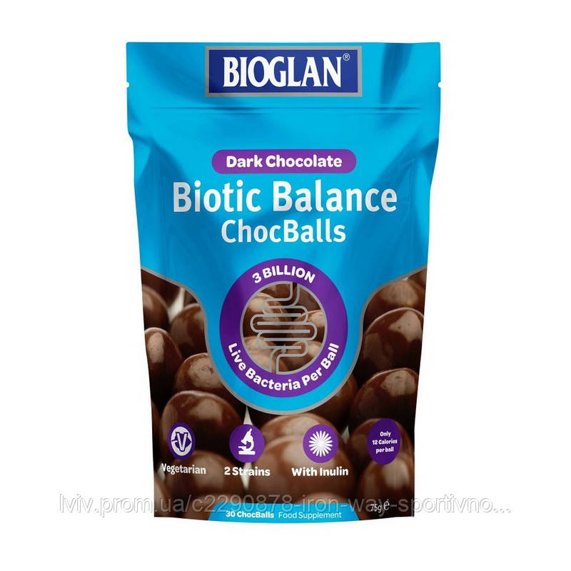 Bioglan Biotic Balance Chocballs 3 Billion (30 chocballs), фото 1