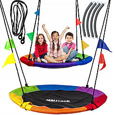 Садовые качели для детей и взрослых до 150 кг 100 см MalTrack