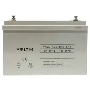 Акумулятор кислотно свинцевий VOLTIK AGM VP-65-12 12V 65 Ah