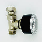 Манометр 10 бар 1/2" з накидною гайкою Boiler Series KVANT, фото 6