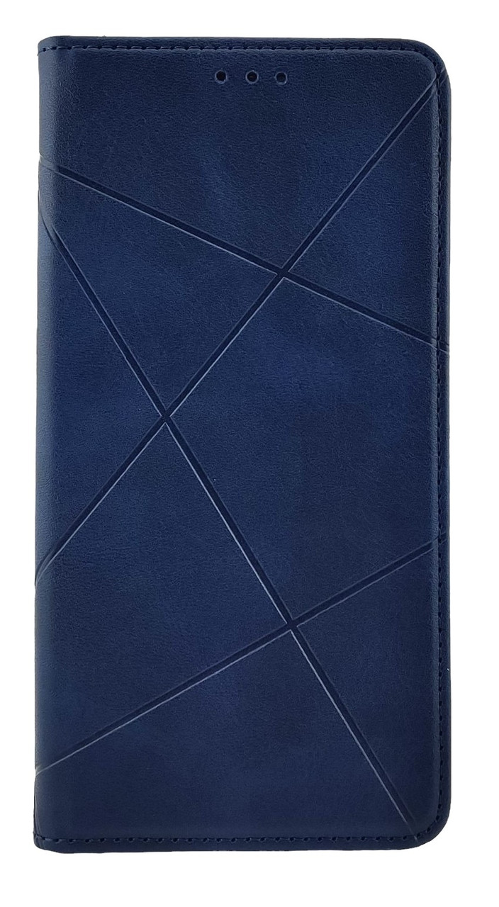 Чохол книжка Business Leather для Samsung Galaxy A35 5G / A356 на магніті з підставкою синій - фото 1 - id-p2310325283