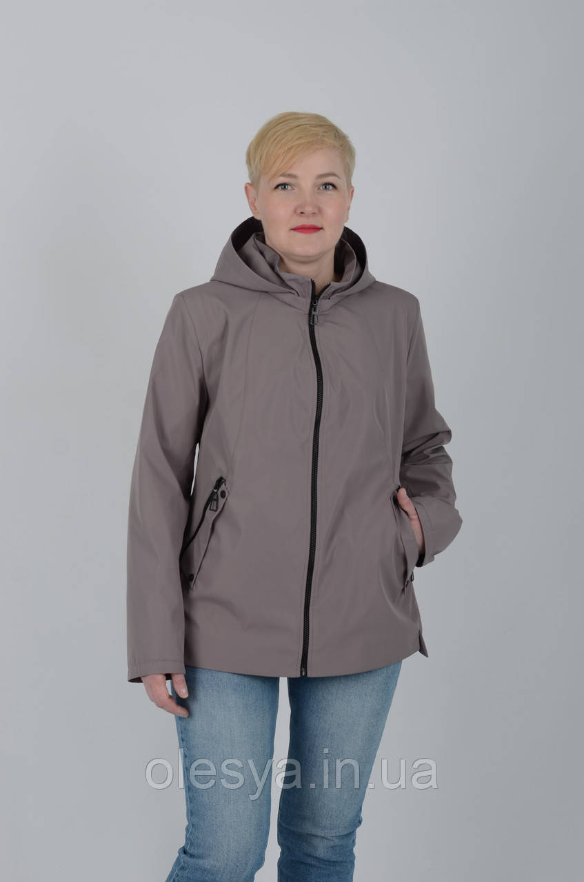Стильна жіноча вітровка Aziks м-225 Розміри 48-58, фото 1
