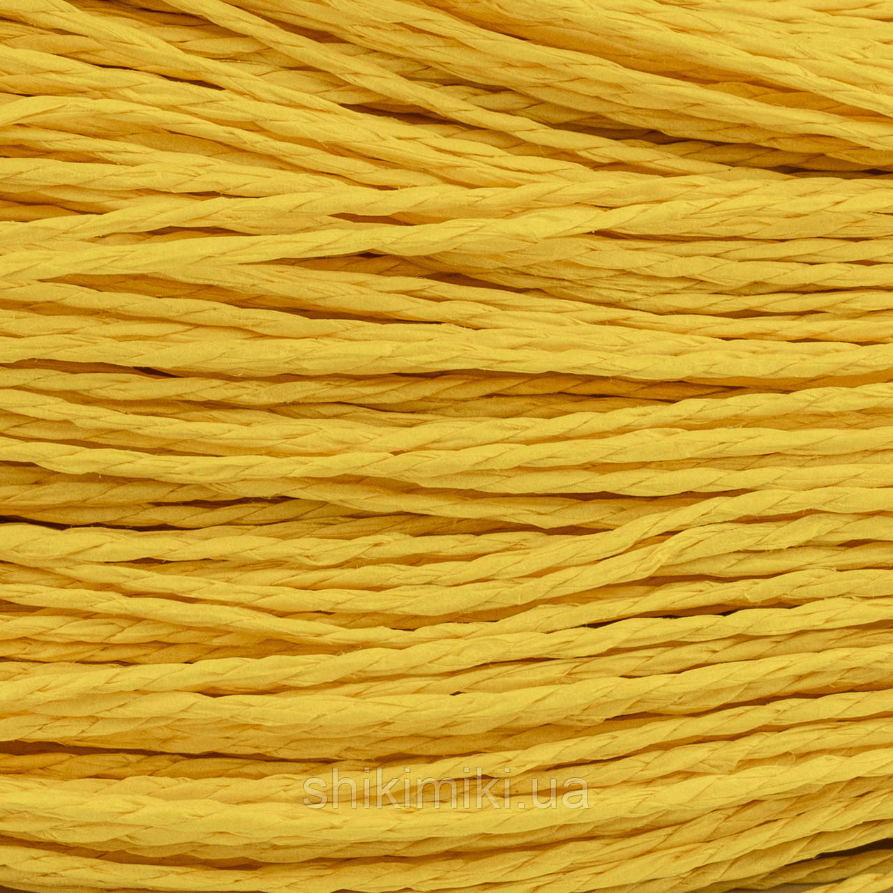 Пряжа Raffia кручена, колір Жовток