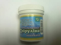 Йодированая 50табл /Спіруліна/
