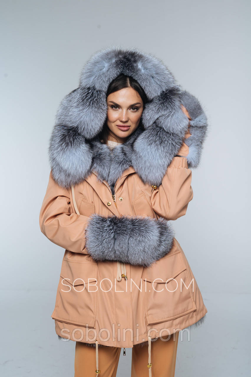 Парка двостороння із хутра BlueFrost, фото 1