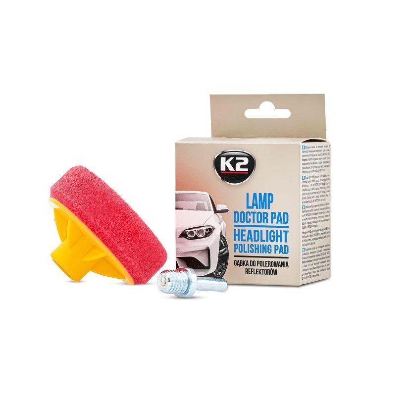 Губка Lamp Doctor Pad для полірування фар (K533) K2