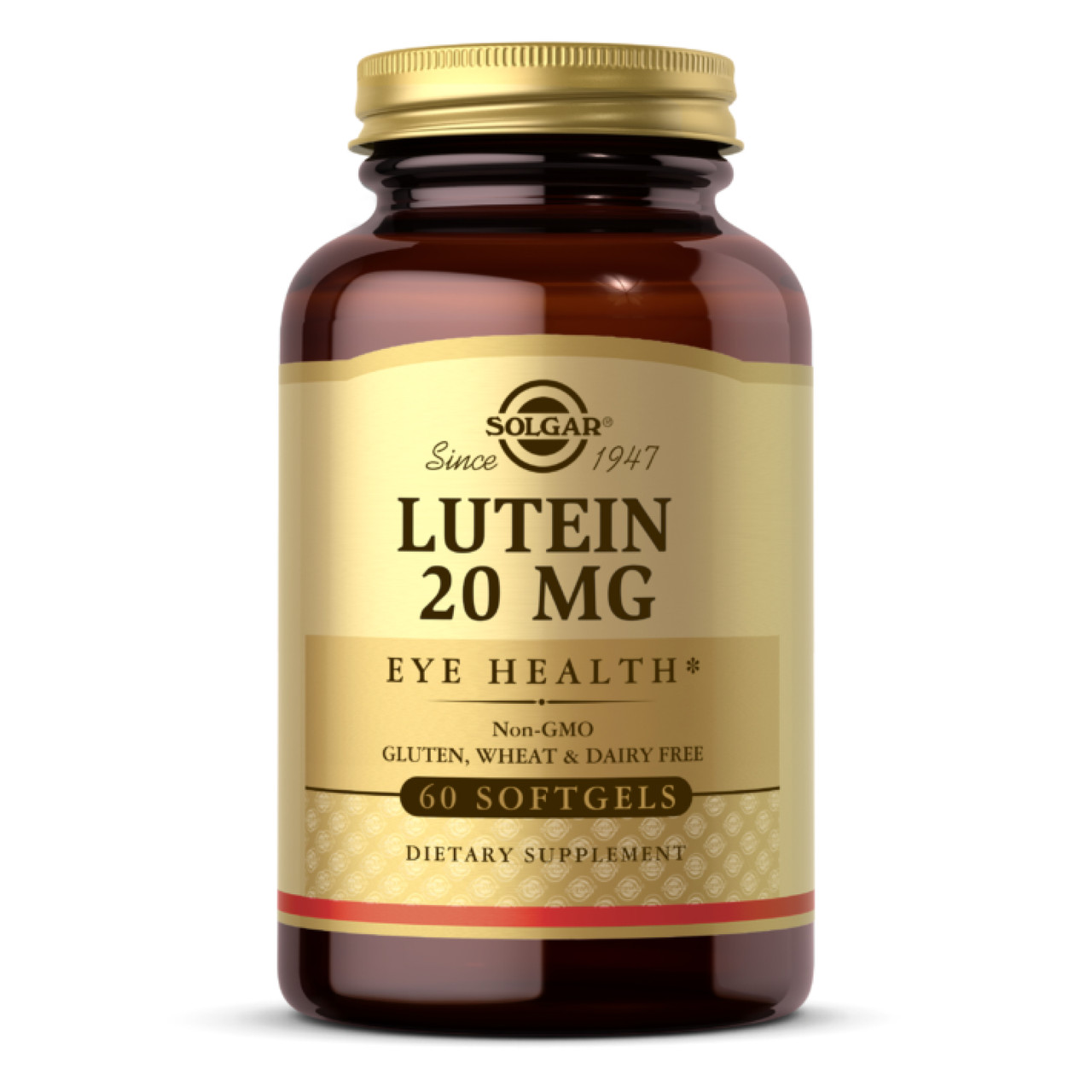 Lutein 20 mg - 60 softgels, фото 1