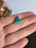 Бірюза натуральна Арізона камінь бірюза необроблена бірюза Арізони кабошон бірюза 16*12*4 мм., фото 6