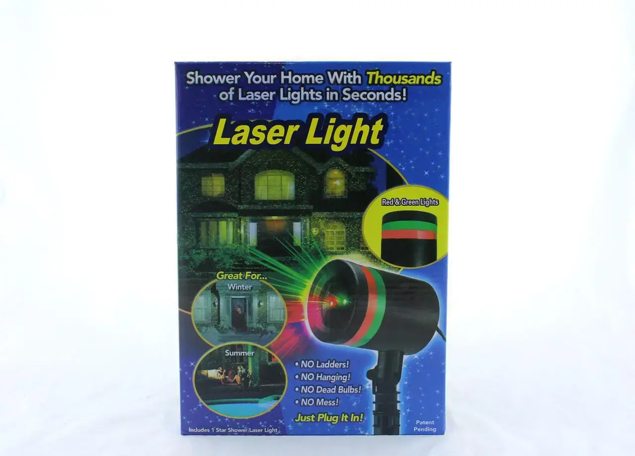 Диско LASER Shower Light 908 (Уцінка)