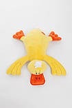 Плюшева качка Чарлі 45 см жовта, фото 4