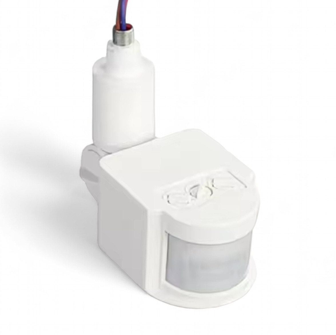 Датчик руху 24 вольти білий, фото 1