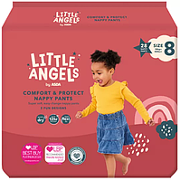 Підгузки-трусики Little angels 8 (18+кг) 28шт Великобританія