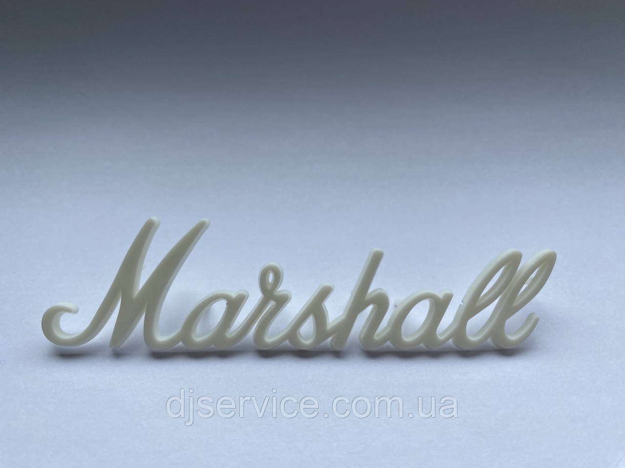 Шильдик 126x32.5mm пластик на сітку комбіка Marshall