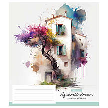 Зошит 36 арк. лінія "Школярик" / Aquarell dream, фото 2