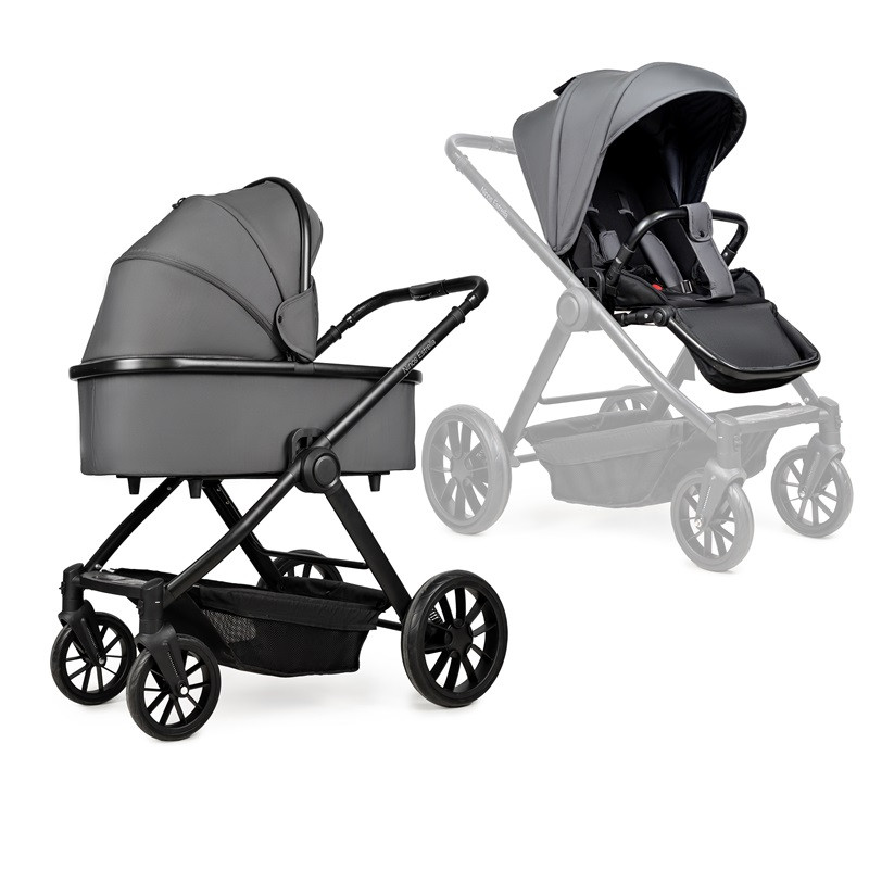 Коляска Ninos Estrella Grey Black