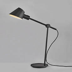 Настільна лампа 1 патрон Е27 чорний метал 58.7х53 см, фото 3