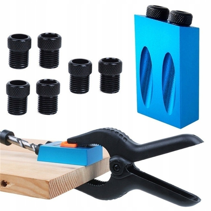 Мебельный кондуктор (6 мм, 8 мм, 10 мм) Kraft&Dele KD10573 для ...