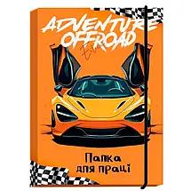 Папка для праці А4 на гумці /, фото 4
