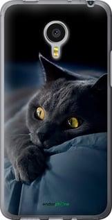 Чохол на Meizu MX4 PRO Димчастий кіт "825u-132-7290"