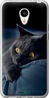 Чохол на Meizu M1/M1 mini Димчастий кіт "825u-188-7290"