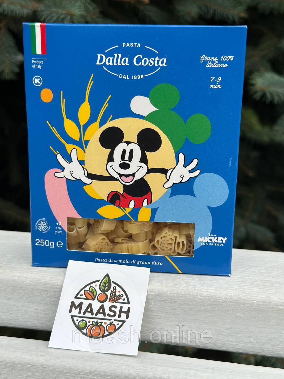 Макарони з твердих сортів пшениці Dalla Costa Mickey, 250г
