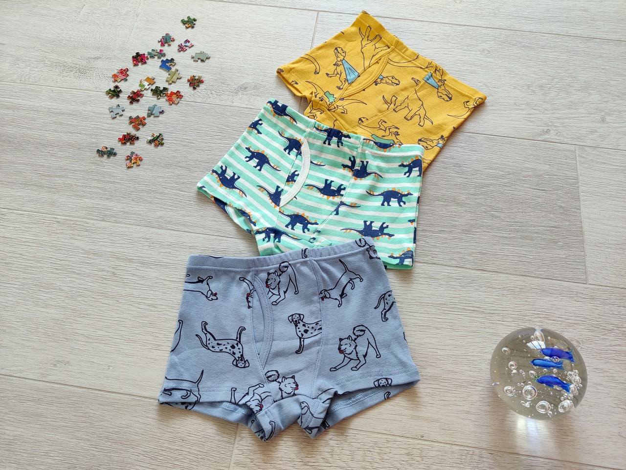 Труси боксери на хлопчика 2-10 років в наборі 3 штуки, арт. ТМ15